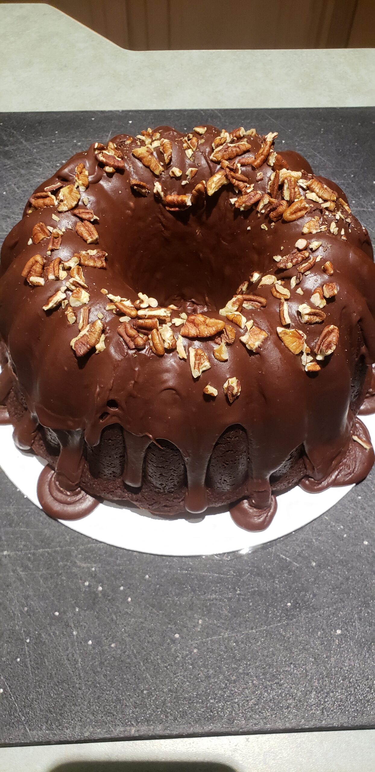 Chocolate Bourbon Cake